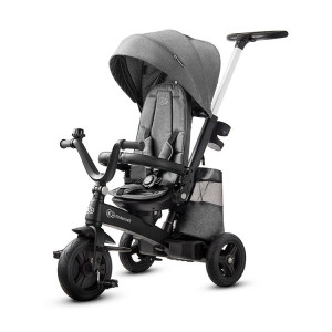 KINDERKRAFT TRICIKL EASY TWIST 2U1 - PLATINUM GREY - Img 1