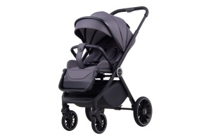 LA MAMA ALVI kolica za bebe 3u1 - gray - Img 2