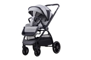 LA MAMA TRIO kolica za bebe 3u1 - gray - Img 3