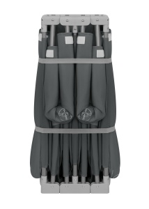 Lionelo Florence – sklopiva ogradica za djecu Grey Graphite - Img 8