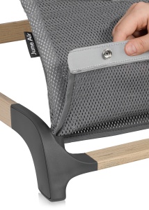 Lionelo June Air – ležaljka Grey Graphite - Img 3