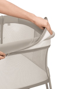 Lionelo Luna – krevetac uz roditeljski krevet 2u1 Beige Sand - Img 5