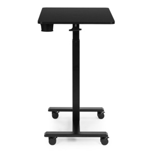 Mobilni podesivi sto 70x48 cm Laptop sto sa podesavanjem visine 71.5–112 cm Black ModernHome - Img 7