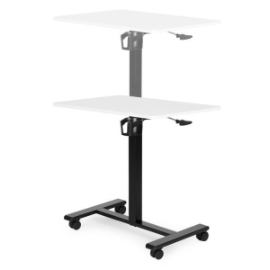 Mobilni podesivi sto 70x48 cm Laptop sto sa podesavanjem visine 71.5–112 cm White ModernHome - Img 6