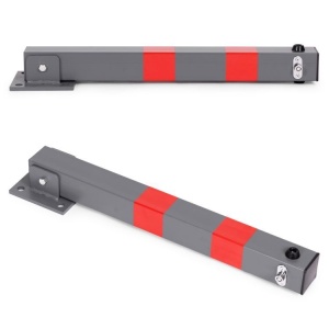 Sklopiva Parking barijera STUB sivi 60 cm with Key and Reflective Stripes - Img 7