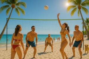 Sklopiva sportska mreža 600×240 cm za odbojku i badminton – MOVEPRO - Img 4