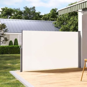 SKLOPIVI PARAVAN ZA DVORIŠTE 3X2M BEIGE - Img 1