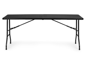 SKLOPIVI STO 180cm - CRNI - Img 2