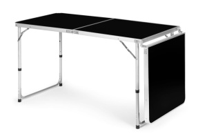 Sklopivi sto za kampovanje Black 180x60 cm