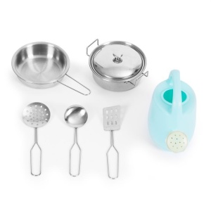 Spoljna drvena kuhinja sa dodacima za igru u pesku i blatu 05 - ECOTOYS - Img 7
