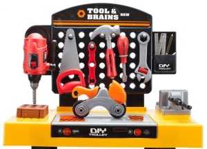 Velika radionica Tool & Brains, 39 dijelova ECOTOYS - Img 4