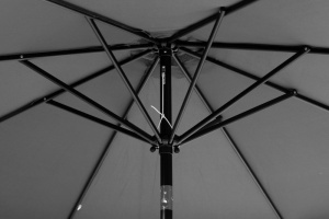 Veliki 3m suncobran sa nagibom Dark grey - Img 5