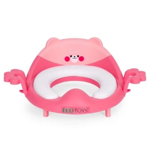 ADAPTER ZA WC ŠOLJU SA RUKOHVATIMA, PINK, ECOTOYS - Img 4