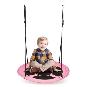 Baštenska ljuljaška 100 cm, roze - ECOTOYS - Img 5