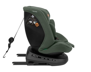 KIKKA BOO AUTOSJEDIŠTE 40-150 cm i-Defend i-SIZE Army Green - Img 6