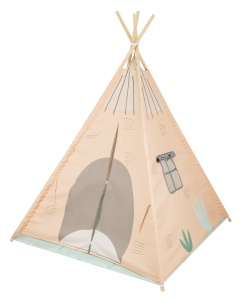 Kikka Boo drveni teepee podloga za igru Orange House - Img 1
