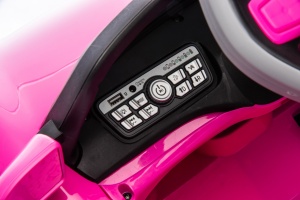 Kikka Boo Punjivi dječiji automobil VW E-Bugi – roze - Img 8