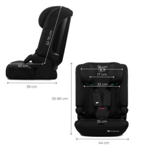 KINDERKRAFT AUTOSJEDISTE I-COMFY I-SIZE 76-150CM BLACK - Img 6