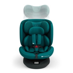 KINDERKRAFT AUTOSJEDIŠTE I-GROW 2 PLUS I-SIZE 40-150 CM GREEN - Img 8