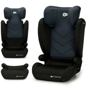 KINDERKRAFT AUTOSJEDIŠTE I-SPARK I SIZE BLACK - Img 1