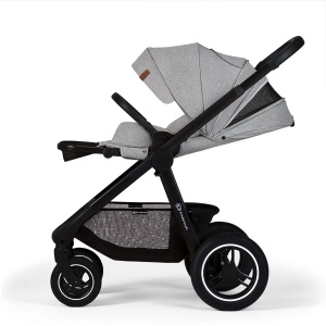 KINDERKRAFT EVERYDAY KOLICA ZA BEBE SET LIGHT GRAY - Img 6