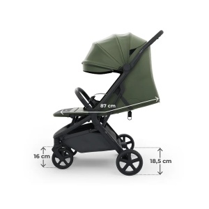 Kinderkraft kolica NUBI 3 MYSTIC GREEN - Img 10