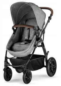 Kinderkraft MOOV dječija kolica 3 u 1 – Grey Melange - Img 5