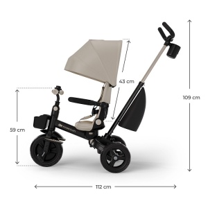KINDERKRAFT TRICIKL AVEO 2 PLUS BEIGE - Img 11