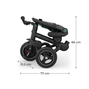 KINDERKRAFT TRICIKL SPINSTEP 2 PLUS GREEN - Img 9