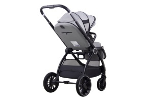 LA MAMA TRIO kolica za bebe 3u1 - gray - Img 5