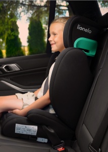 Lionelo Hugo – auto sjedište i-Size 100–150 cm Black Carbon - Img 2