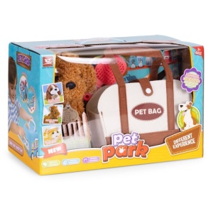 Plišana igračka za djecu, štene Brown Poodle, torba + četka za njegu - Img 10