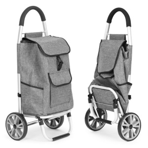 Shopping kolica sa torbom 33 litara veliki tockovi SIVA ModernHome