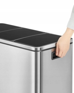 Trostruka kanta za odvajanje otpada, 3x18l - Img 5