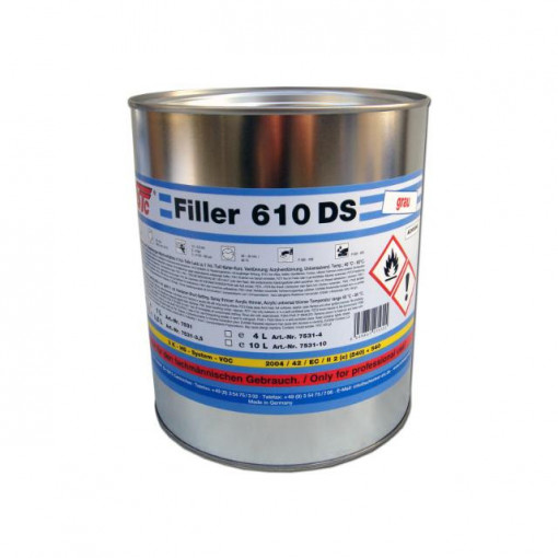 STC 610 DS 2K - HS 4:1 Filler gri 3,5 l