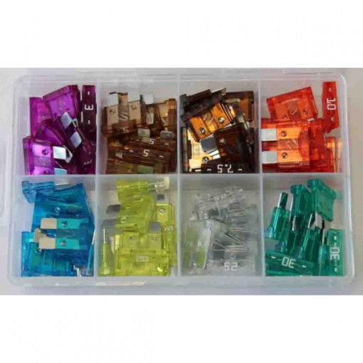 Set sigurante auto, format STANDARD, 80buc/cutie