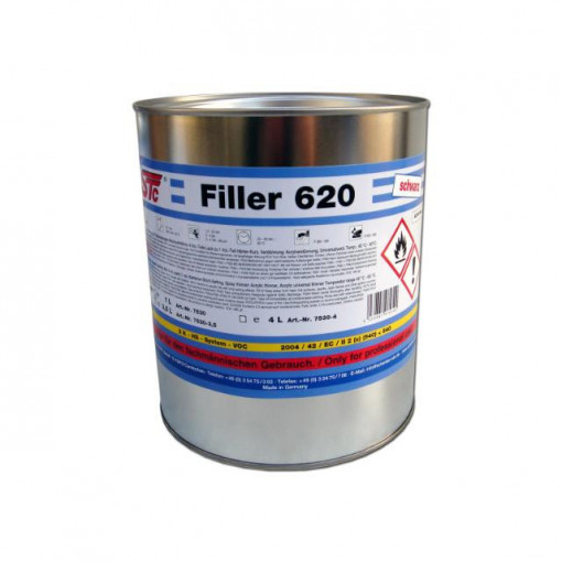 STC 610 DS 2K - HS 4:1 Filler negru 3,5L