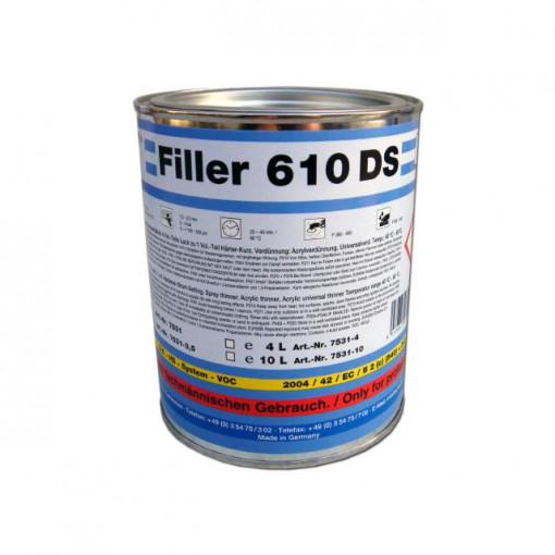 STC 610 DS 2K - HS 4:1 Filler gri 1 L