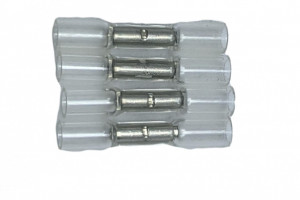 Conector termocontractabil cu adeziv, sertizabil, transparent, 0,5mmp - 7931000012 - 100buc/set - Img 2