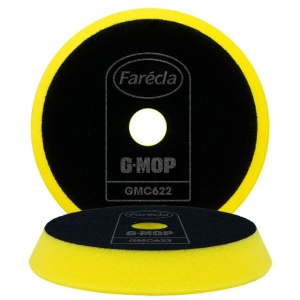 G MOP Pad burete polis, taiere rapida, galben, angulat 150mm, GMC622 | FARECLA - Img 2