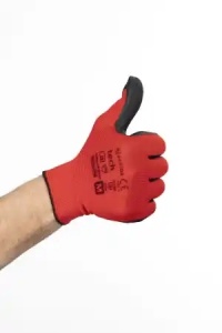 Manusi MERCATOR, Tech red black, latex marimea L - Img 4
