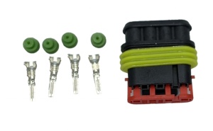 Conector AMP Superseal tata 4 pini - Img 3