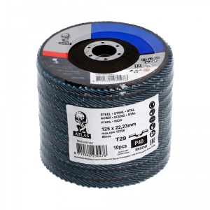 Disc lamelar conic, P40, 125mm*22.23mm | ATLAS - Img 4