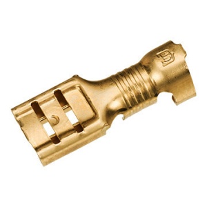 Papuc auto cupru, neizolat, mama, latime 6,3mm, pentru fir de 1,5mm2 - 100buc/set - Img 5