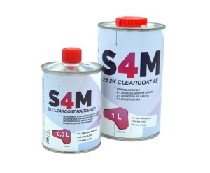 Set Lac S4M HS, 2K, 2:1, Anti scatch 1L+ Intaritor 0,5L