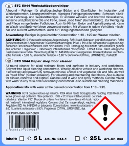 Solutie concentrata pentru curatarea pardoselilor, 25L | STC - Img 3