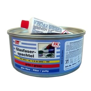 Chit auto cu fibra de sticla, culoare verde 750g | STC