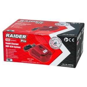 Raider incarcator R20, 20V x 4.0A cu baza - Img 2
