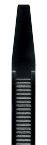 SAPISELCO SELFIT COLIER PLASTIC NY NEGRU 4.5*360MM 100BC/SET - Img 2