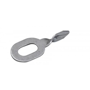 Set de 100 saibe ovale rasucite pentru tras tabla